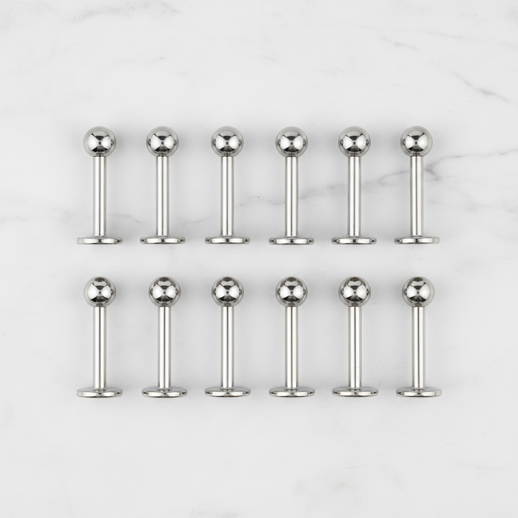 10-piece set on marble surface