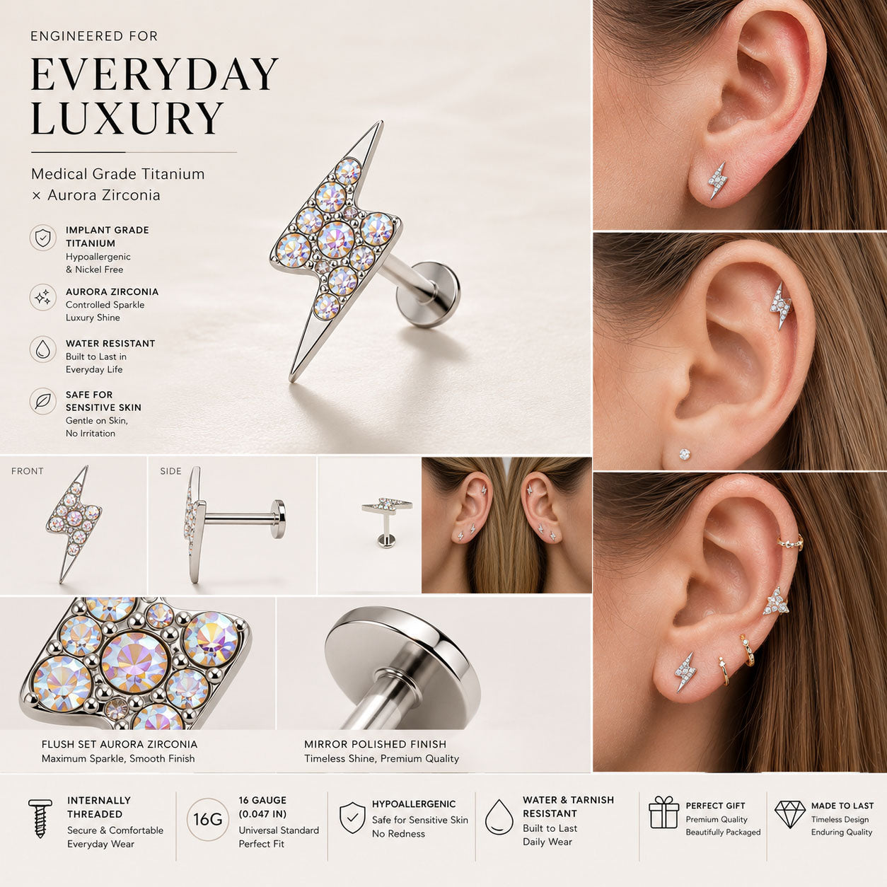 Implant_grade_titanium_lightning_stud_with_flat_back_comfort_and_aurora_sparkle