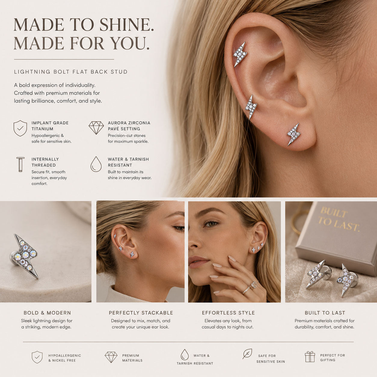 Minimal_lightning_bolt_cartilage_stud_styled_with_modern_ear_piercings